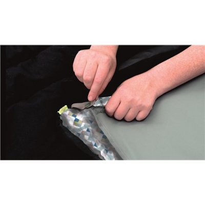 Keeps your sleeping bag clean, reducing wear on the