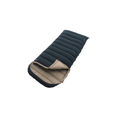 Outwell Constellation Lux Super-warm, award-winning camping sleeping bag with soft cotton lining. Wide rectangular shape gives f
