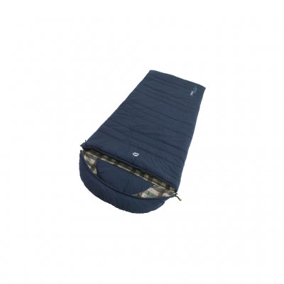 Outwell Camper Lux sleeping bag with the zipper fully closed.