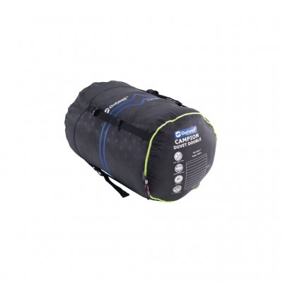 Compression bag makes it easy to pack the quilt into a small pack size