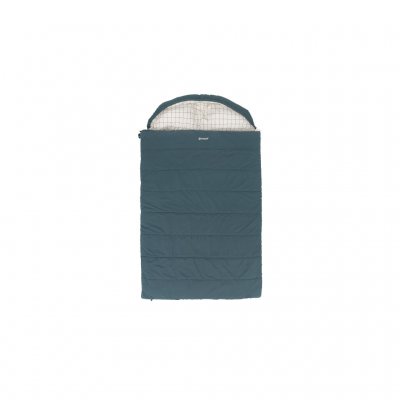 Outwell Camper Lux Double: Een warme tweepersoons-kampeerslaapzak met katoenen voering, voor een warmer en comfortabeler gevoel.