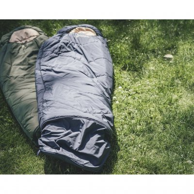 Outwell Convertible Junior Dark Blue Slaapzak - Links