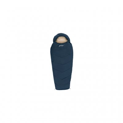 Outwell Convertible Junior Dark Blue Slaapzak - Links