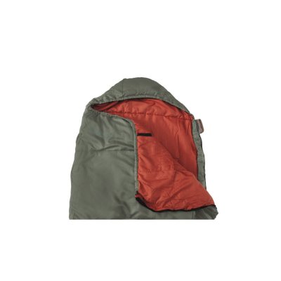 The lining in the Easy Camp Nebual L sleeping bag is soft and provides good comfort.
