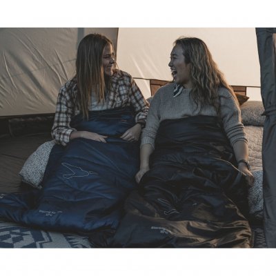 Kom snel op je plek met een slaapzakdeken van Easy Camp.