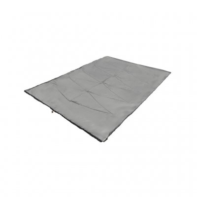 Easy Camp Starling Square kan volledig worden geopend en als deken worden gebruikt.