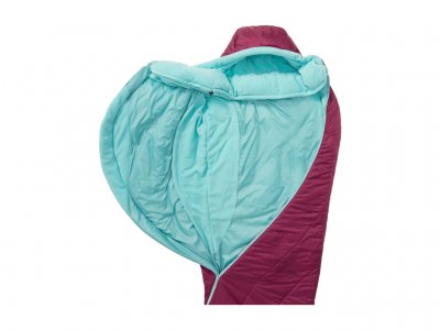 The zipper on the Jack Wolfskin Smoozip -9 makes it very easy to open.