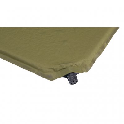 Threaded valve with good air flow that inflates your sleeping pad
