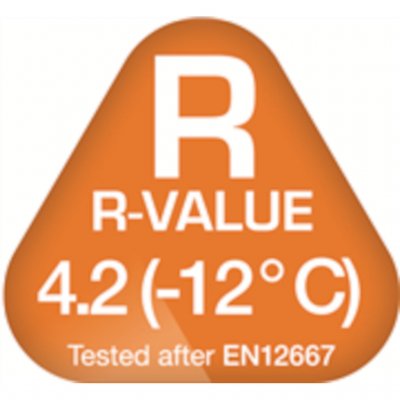 R-value 4.2 (-12°C)