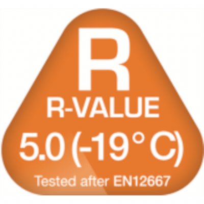 R-value 5,0 (-19°C)