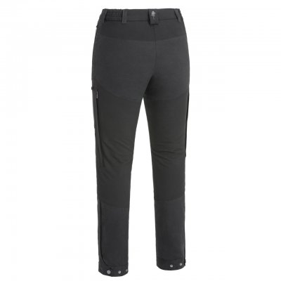 Pinewood Finnveden Hybrid outdoor trousers for women, back.