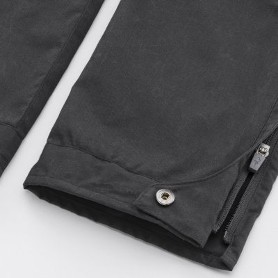 Pinewood Finnveden Hybrid Outdoor trousers with adjustable leg ends.