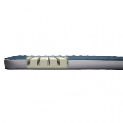 Outwell Dreamboat slaapmat met een doorsnede van 12 cm.