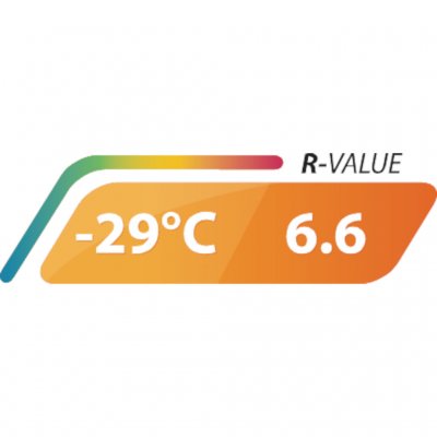 High R value makes it suitable for camping in all seasons