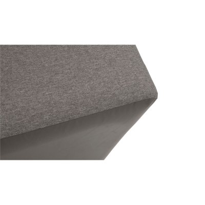Removable cover on the ottoman