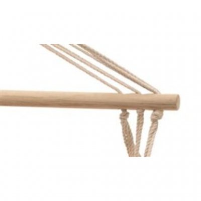 Wooden slats for better distribution of weight and more stable chair