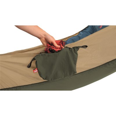 Attach the bag to the side and store your personal belongings in it during the night.