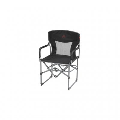 Robens Settler is a camping chair with a robust steel frame, armrests and good backrests.