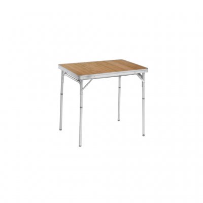 Outwell Calgary S, opvouwbare campingtafel met bamboe blad