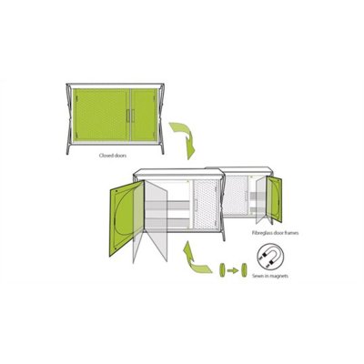 Outwell Richmond Kitchen Counter Sketch