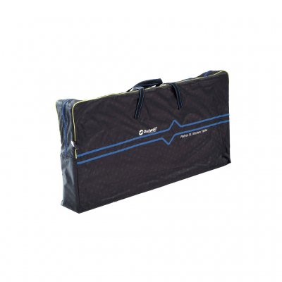 Tas met handvat maakt hem gemakkelijk te dragen en op te bergen.