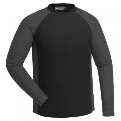 Base layer sweater in 100% Polyester which is both quick-drying and with good stretch.