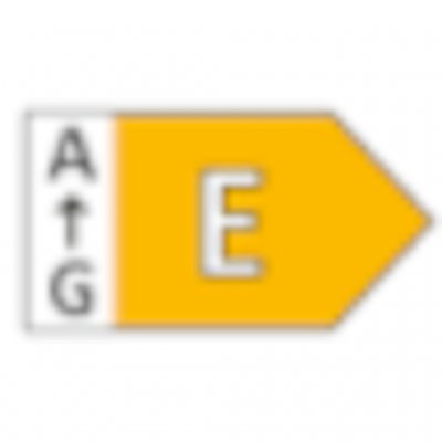 De energieklasse van de koelbox is E