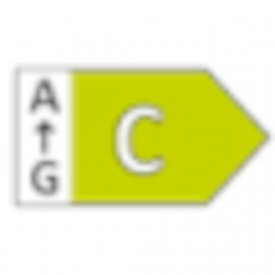 Energieklasse C garandeert een lange gebruiksduur op de accu.