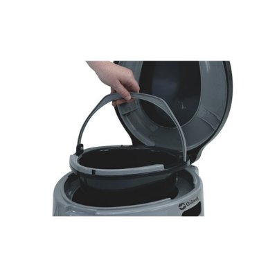 Portable toilet easy to remove / empty bucket