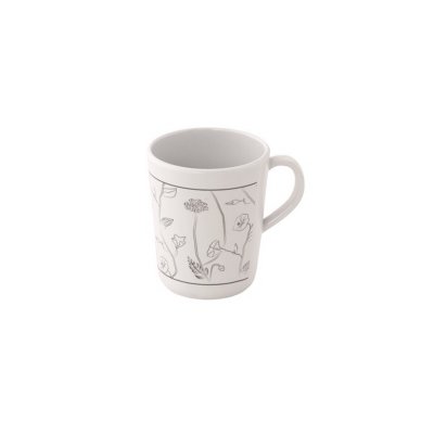 Mug of durable melamine