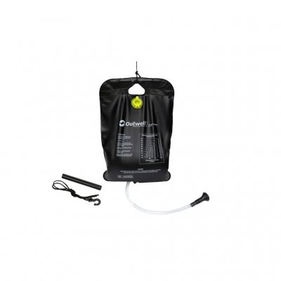 Zonnedouche voor kamperen en buitenactiviteiten.