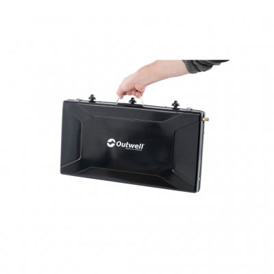 Folds into a small pack size that you can carry with the built-in handle