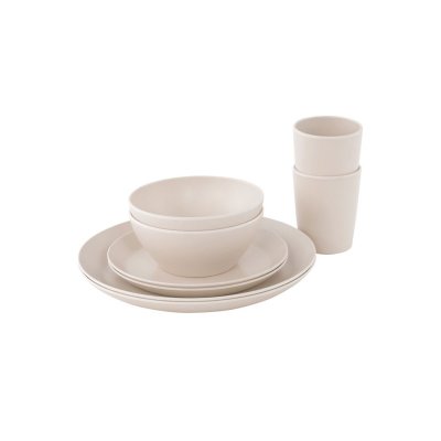 Outwell Freesia Servis in Melamine for two people, perfect for camping and outdoor life.