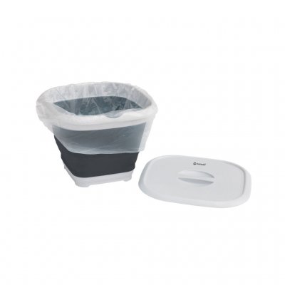 Folding bucket with lid from Outwell.