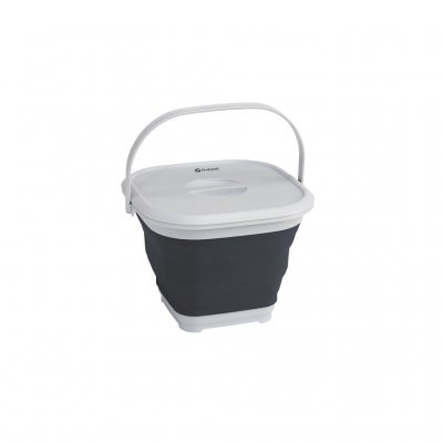 Collapsible bucket from Outwell, easy to carry and ideal for camping.
