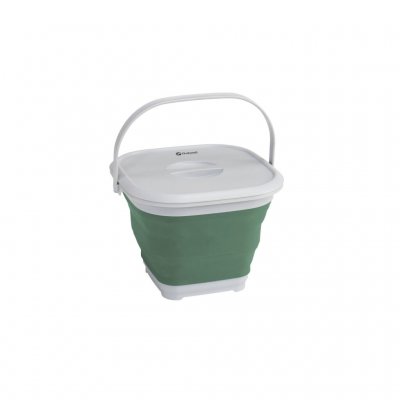 Collapsible bucket from Outwell, easy to carry and ideal for camping.