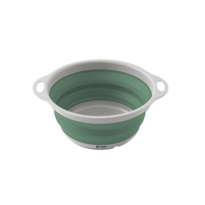 Collapsible colander perfect for camping life.