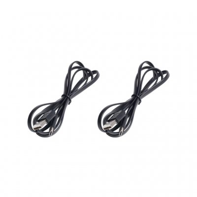 Two USB-C charging cables are included
