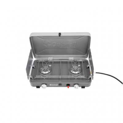 Two burners with a powerful output of 3000W