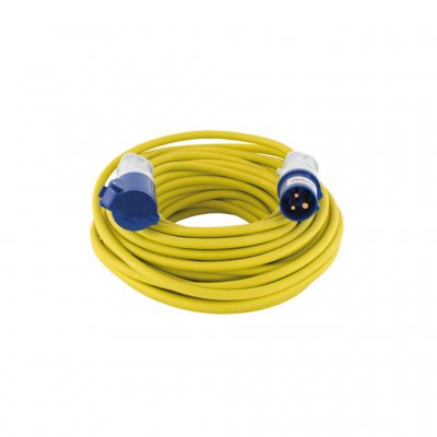 Connection cable of 25 m for caravan and mobile home. Approved according to Swedish standard (3x2.5 mm²).