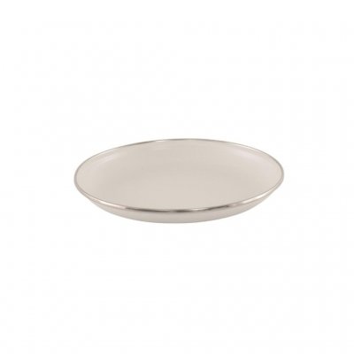 Plate in scratch-resistant enamel.