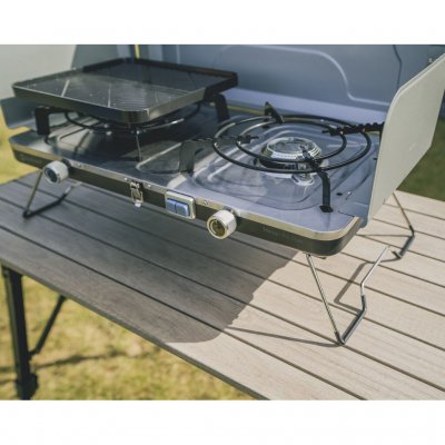Outwell Merapi Pro Duo Deluxe Gasfornuis