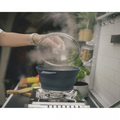 Outwell Collaps Pot met Deksel 2,5L Navy Night