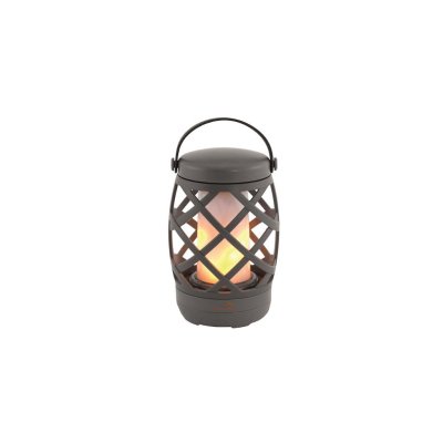 Lantern with flame effect that uses AA-batteries