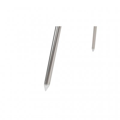 De poten hebben puntige uiteinden voor een stabiele plaatsing.