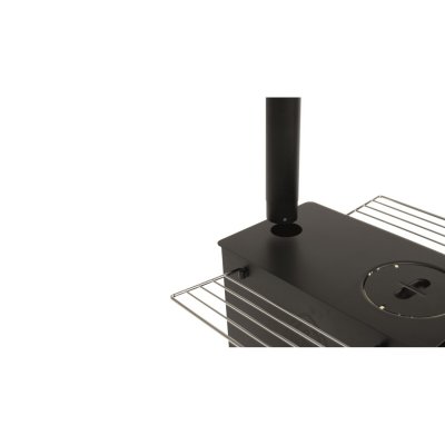 Drying rack on the sides.