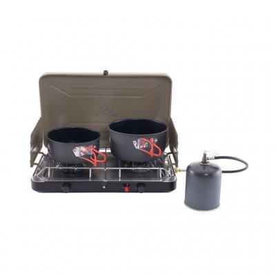 Two burners with a powerful output of 3500W
