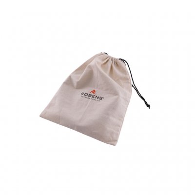 Opbergtas van katoen inbegrepen.