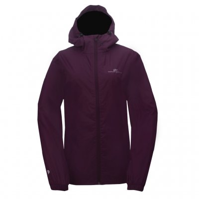 2117 Vedum Rain Jacket Kids Lavender- pack-friendly rain jacket for children.