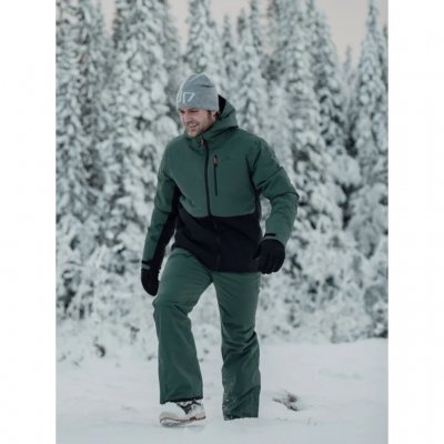 2117 Sala Winterjas Heren Bosgroen